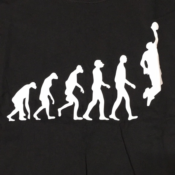 Men's Black Basketball Shirt Large - Picture 2 of 4